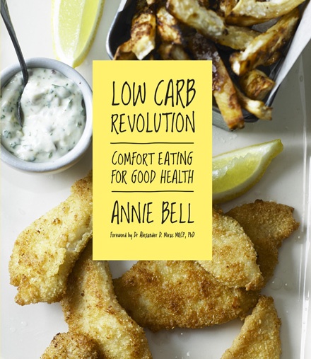 Book cover of Low Carb Revolution by Annie Bell