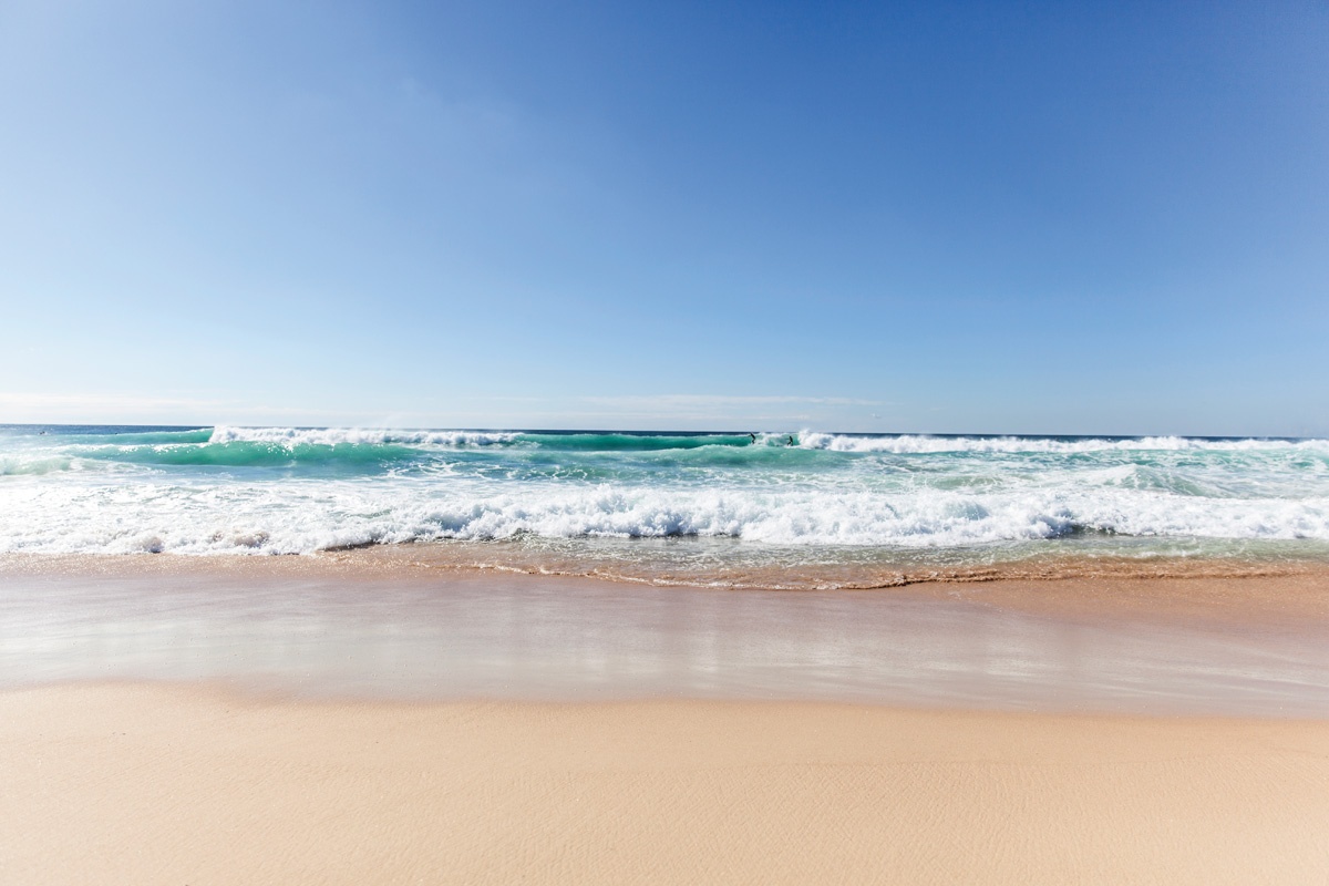 Beach scene from Matt Moran's Australian Food: Coast + Country