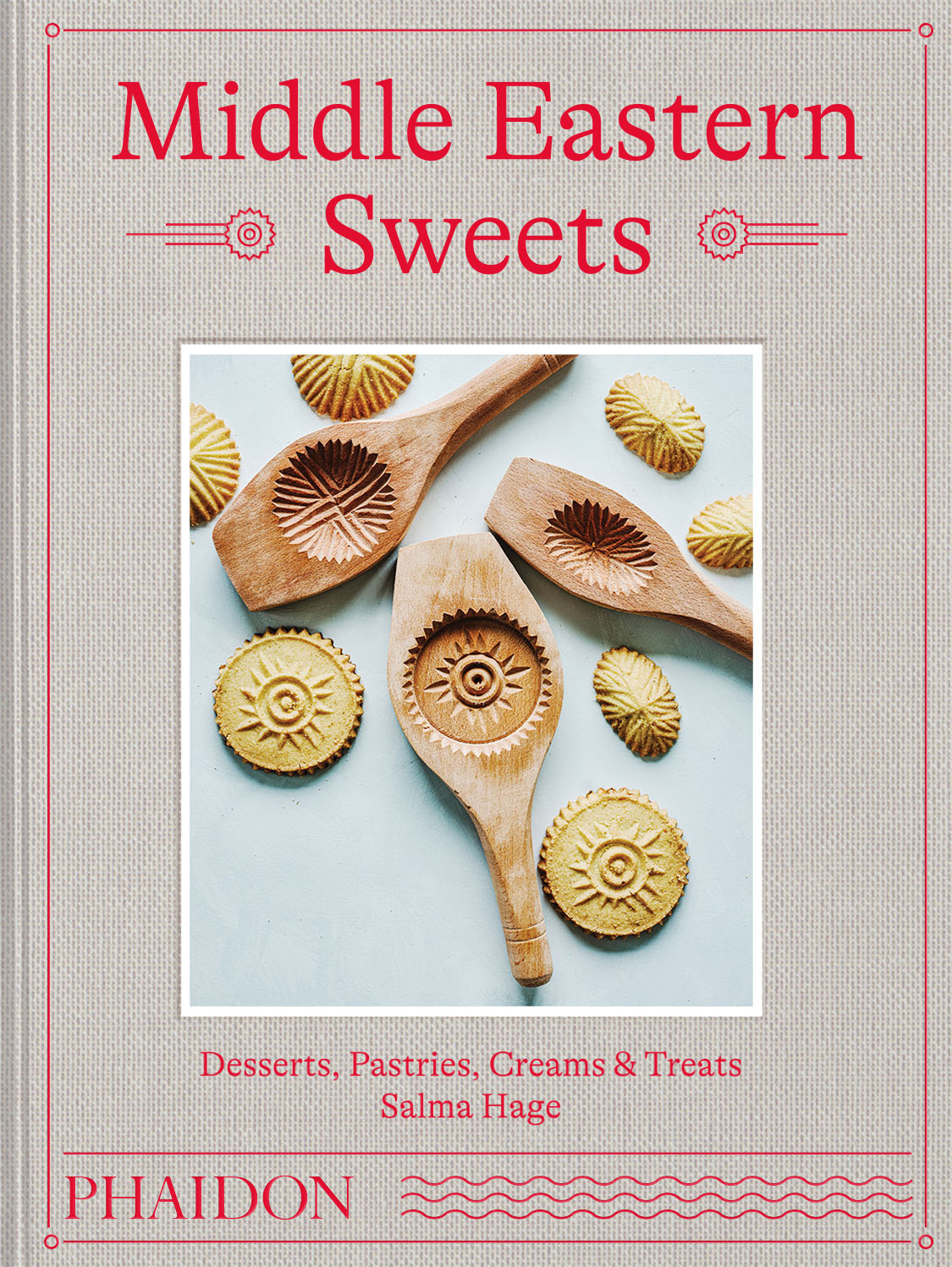 Book cover of Middle Eastern Sweets by Salma Hage