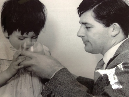 Nigella with her father