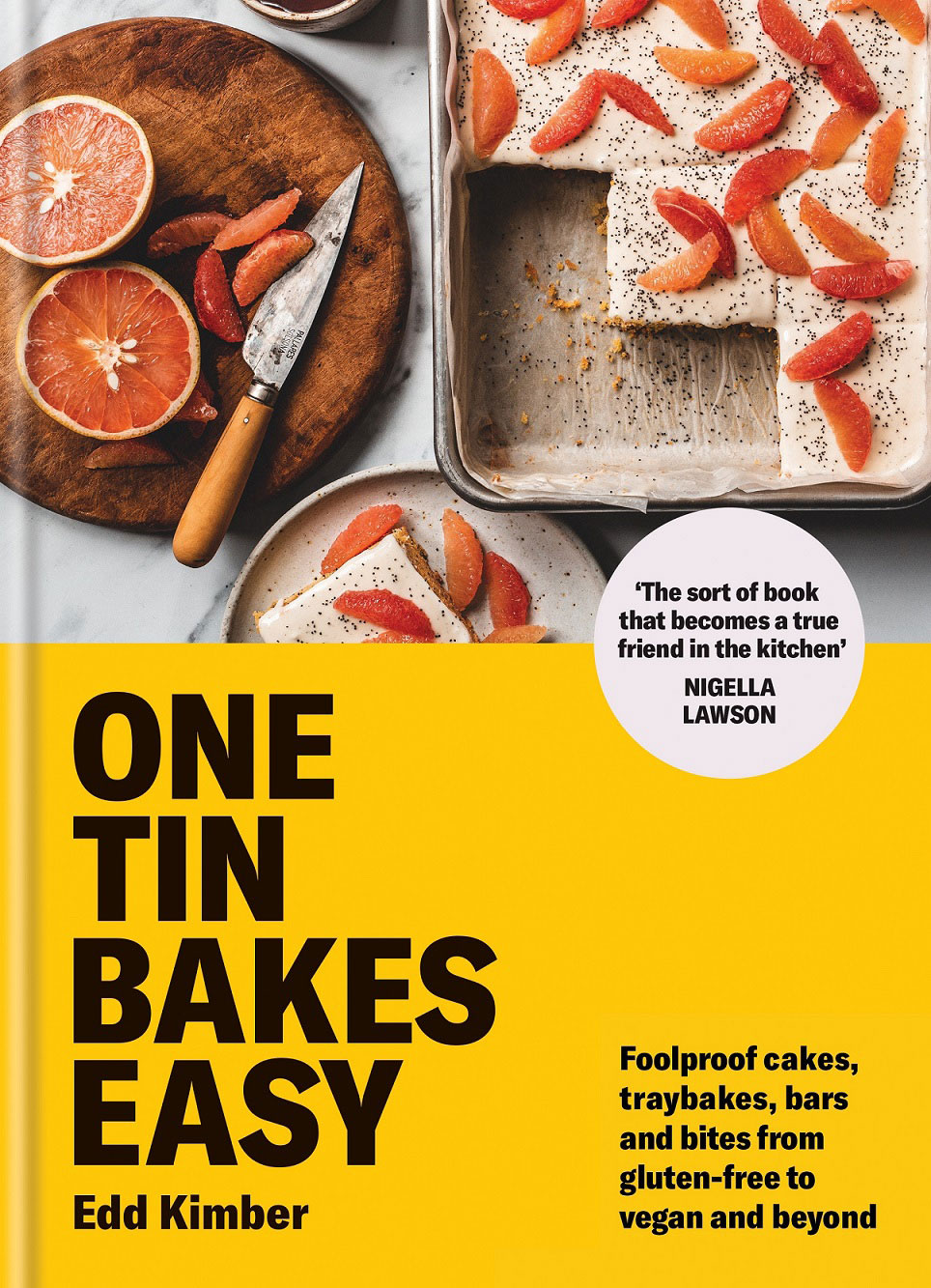 Book cover of One Tin Bakes Easy by Edd Kimber