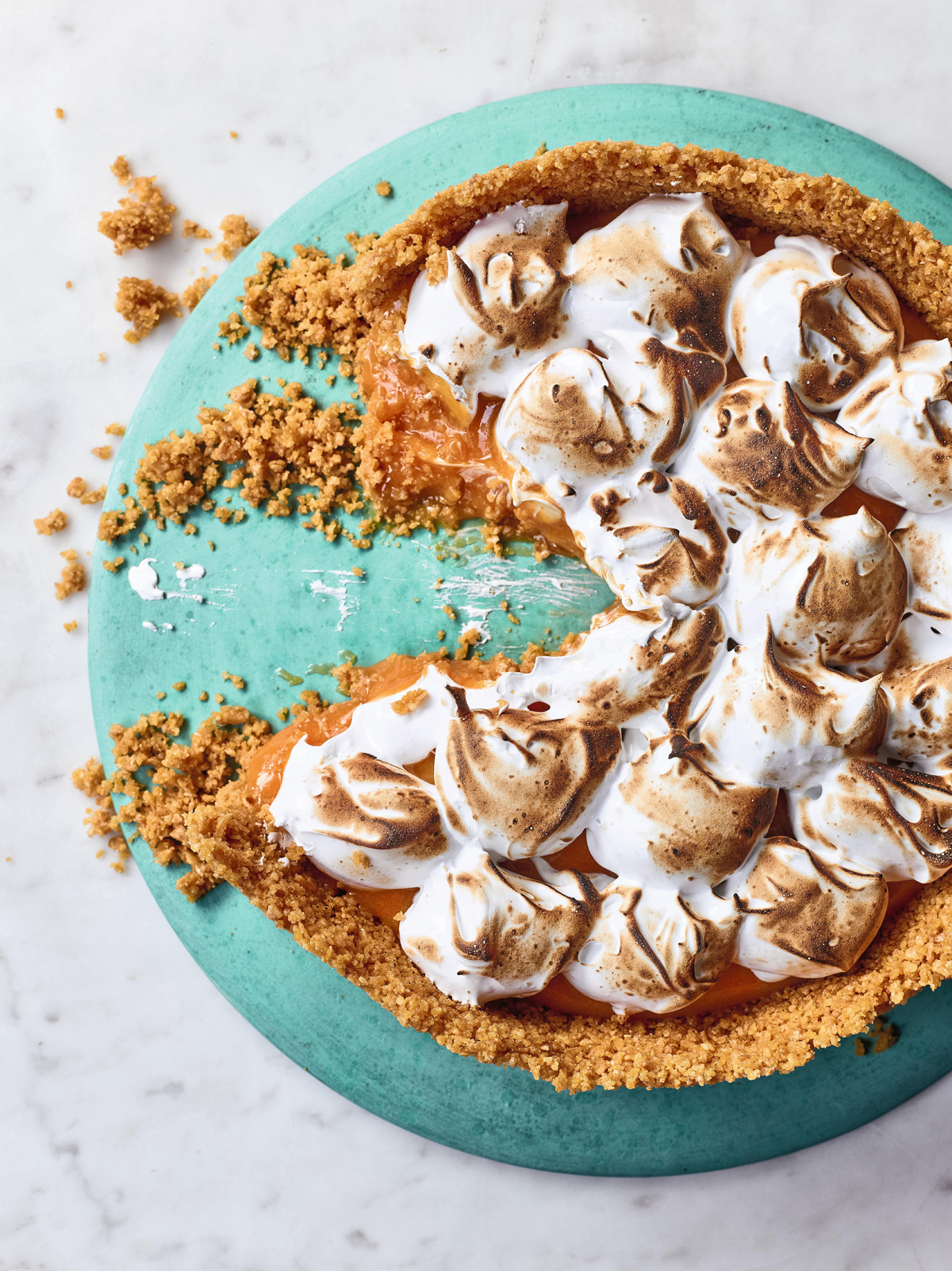 Image of Nadiya Hussain's Orange and Lemongrass Meringue Pie