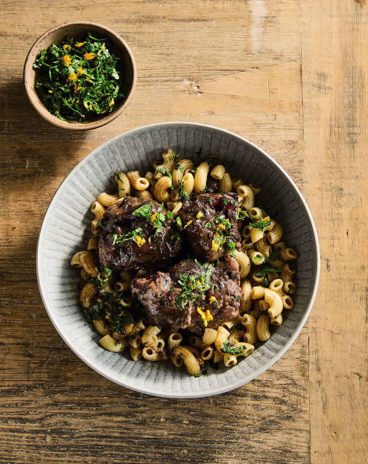 Image of Stephanie Alexander's Oxtail Braised with Red Wine and Orange