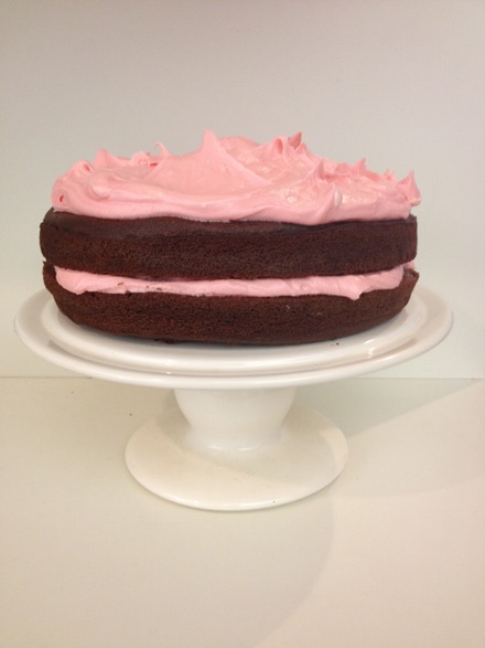 Chocolate Rose Cake