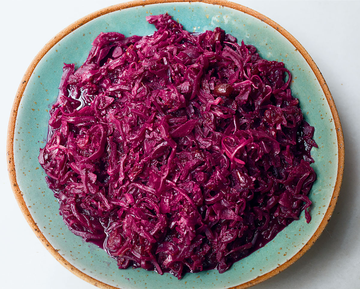 Image of Nigella's Red Cabbage with Cranberries