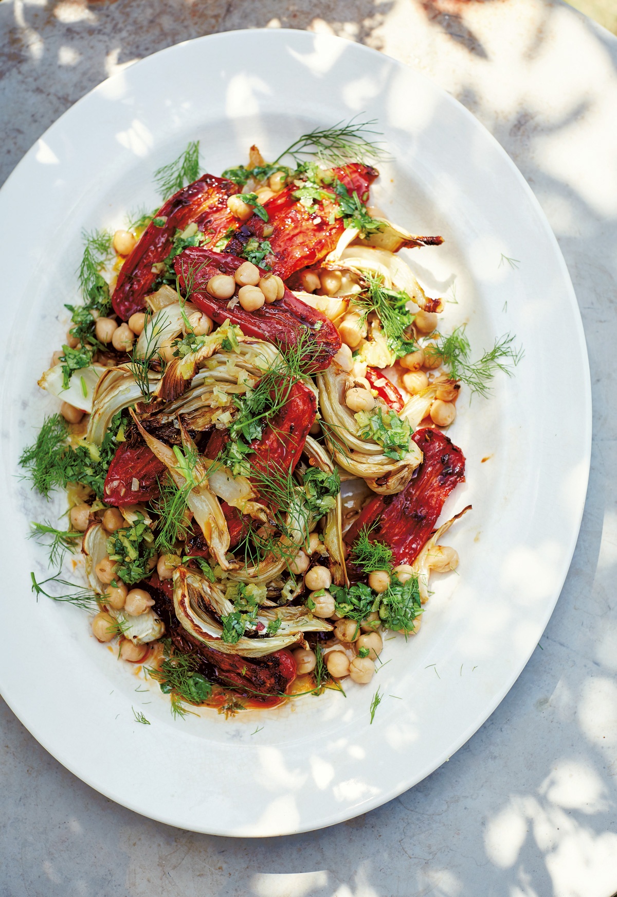 Image of Diana Henry's Roasted Tomatoes and Fennel Salad