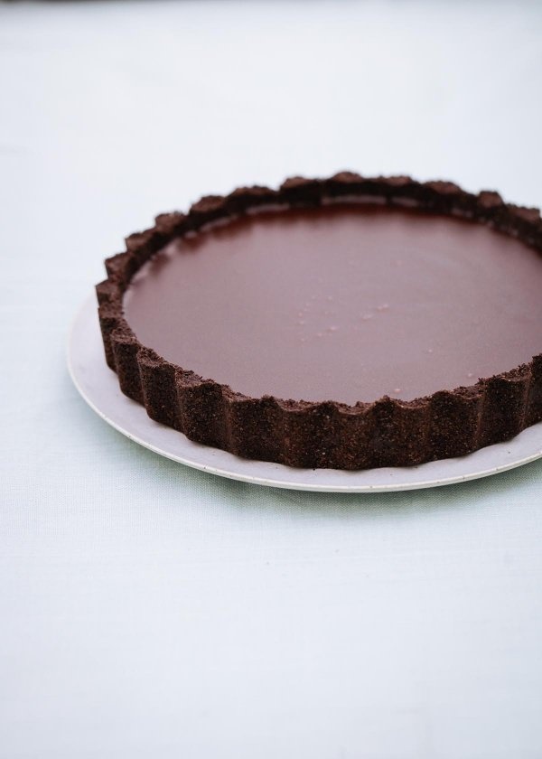 Image of Nigella's Salted Chocolate Tart