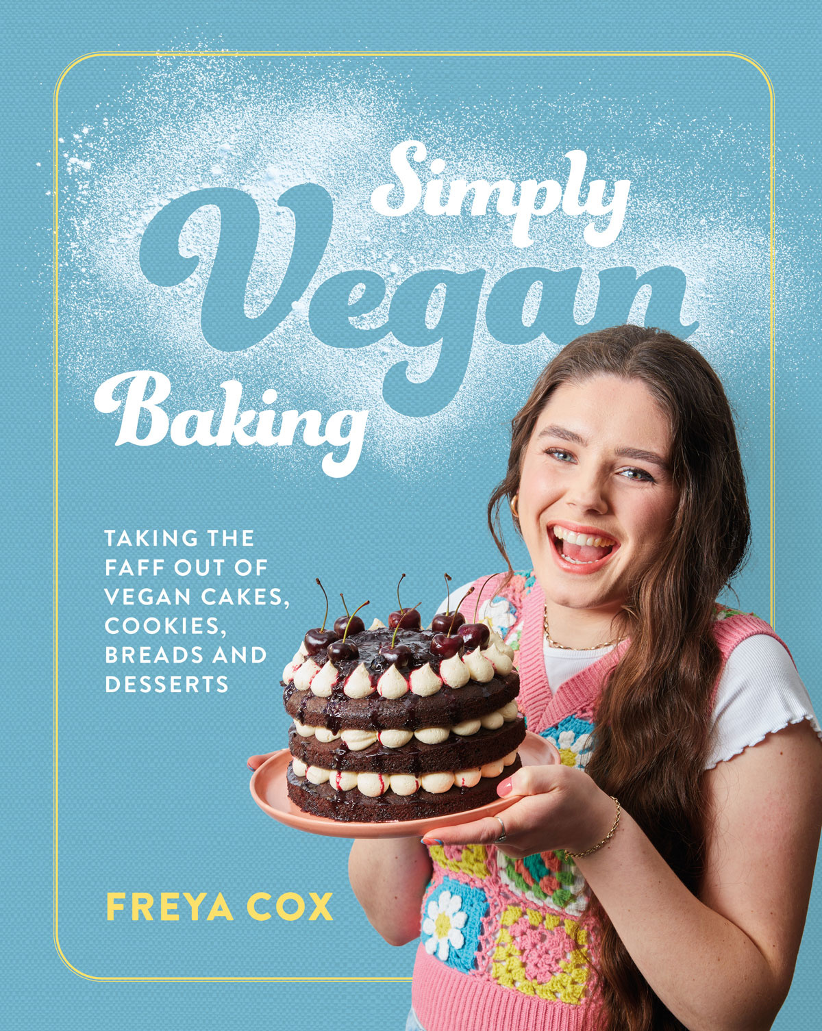 Book cover of Simply Vegan Baking by Freya Cox