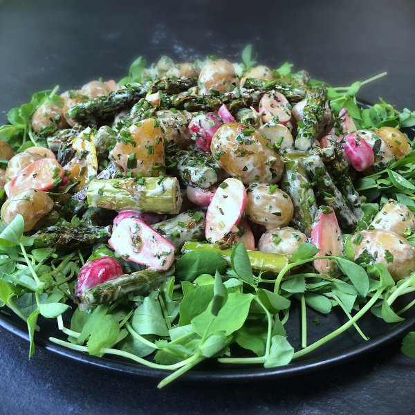 Image of Nigella's Asparagus, Radish and New Potato Salad