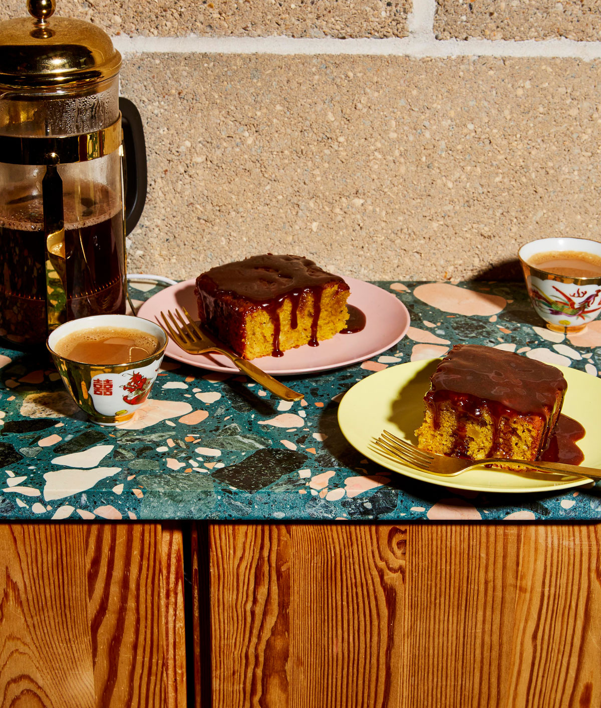 Image of Lara Lee's Sticky Banana Toffee Pudding with Soy Caramel