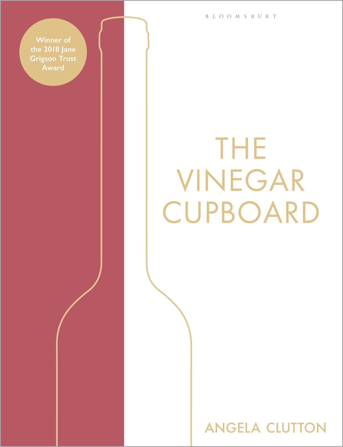 Book cover of The Vinegar Cupboard by Angela Clutton