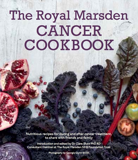 Book cover of The Royal Marsden Cancer Cookbook