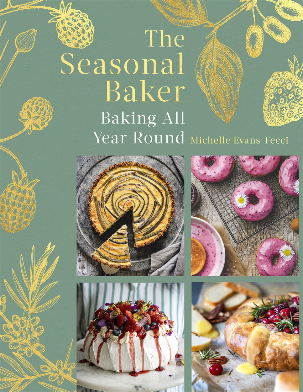 Book cover of The Seasonal Baker by Michelle Evans-Fecci