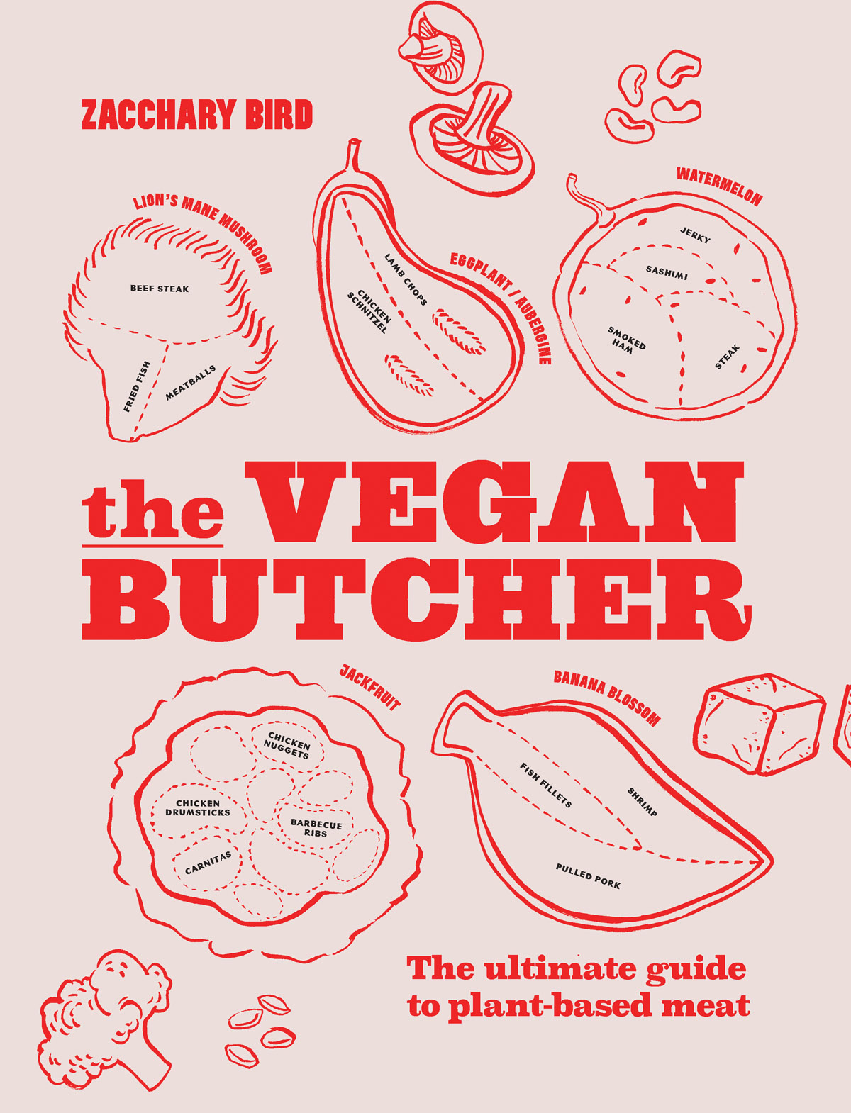Book cover of The Vegan Butcher by Zacchary Bird