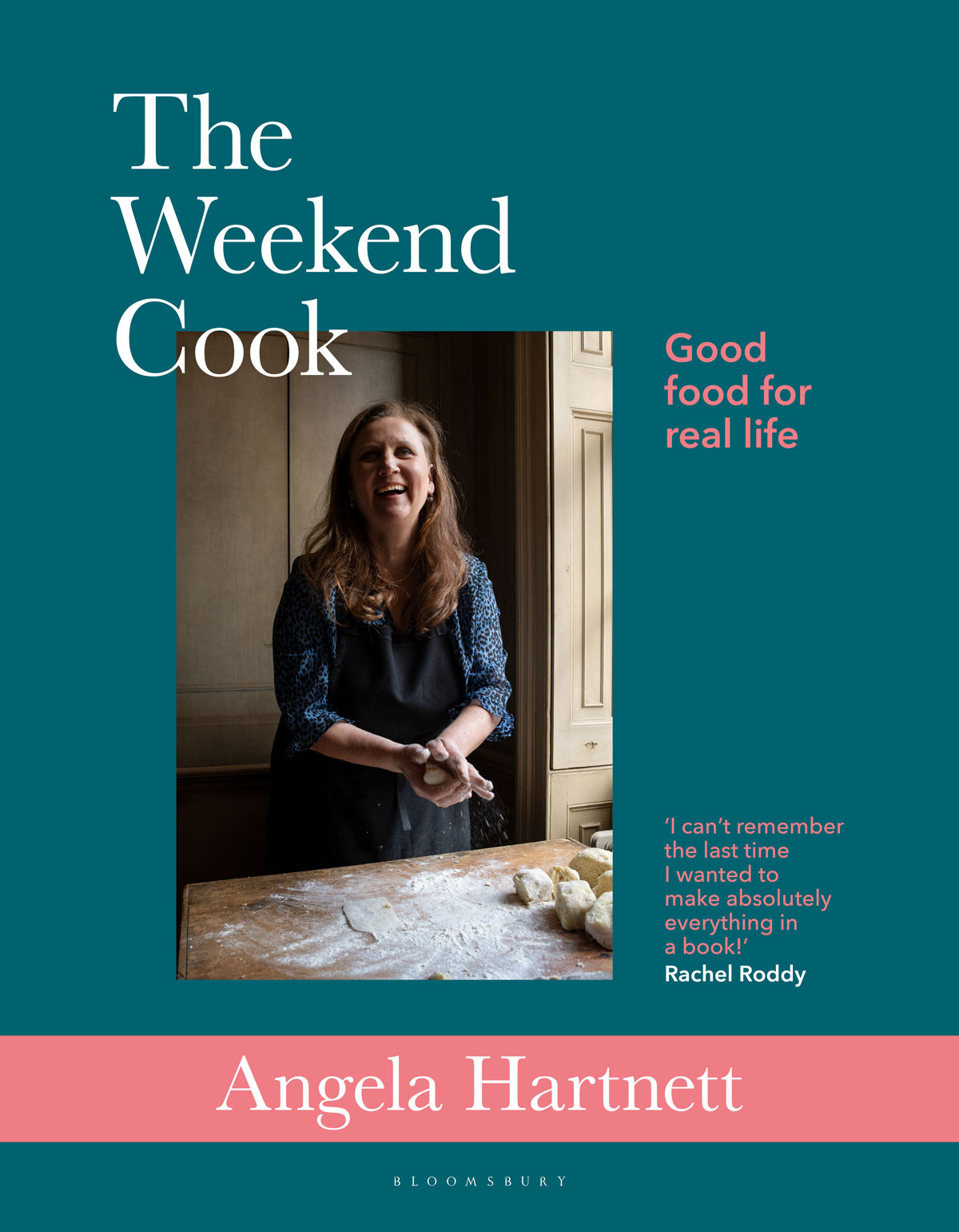 Book cover of The Weekend Cook by Angela Hartnett