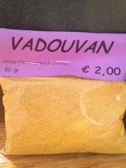 Vadouvan spice mix