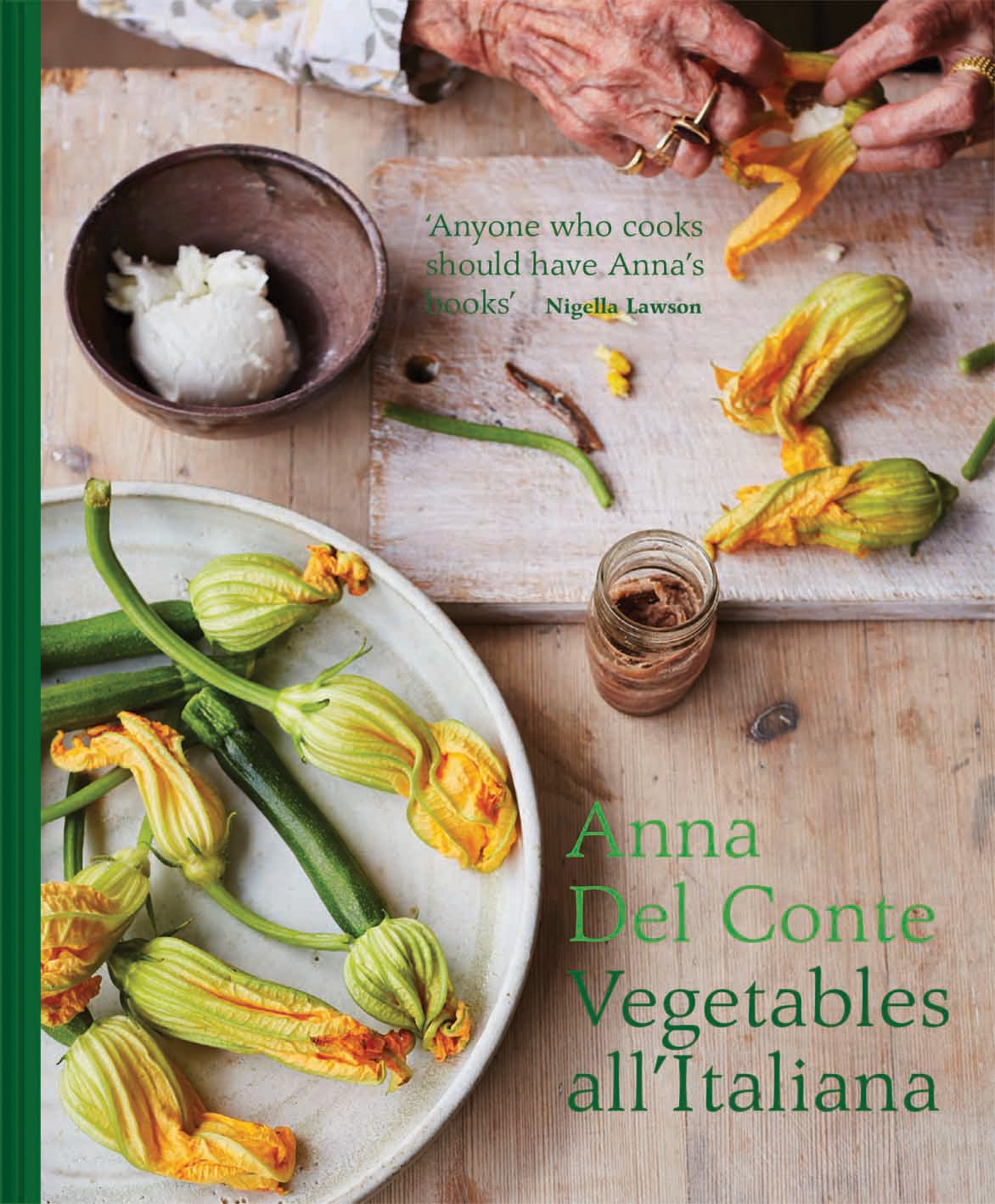 Book cover of Vegetables All'Italiana by Anna del Conte