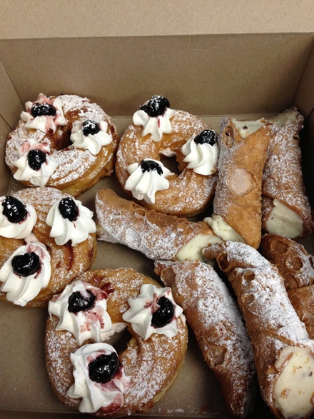 Zeppole and Cannoli