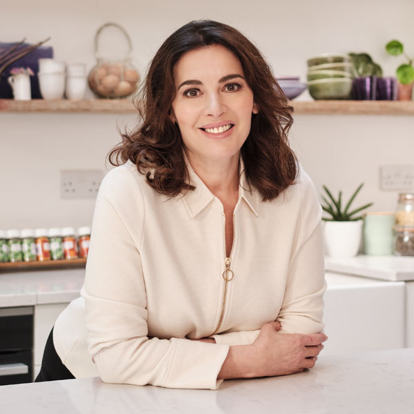 Image of Nigella leaning on counter