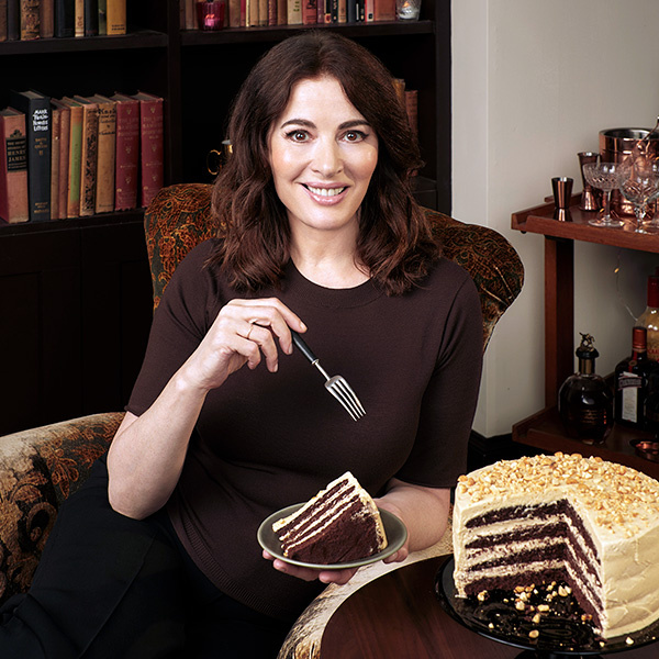 Image of Nigella with Chocolate Peanut Butter Cake
