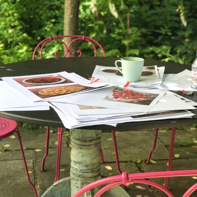 Photo of Nigella's At My Table proofs