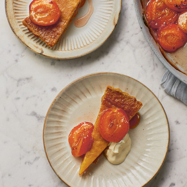 Image of Sarah Johnson's Apricot and Muscat Tart