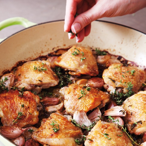 Image of Nigella's Chicken With 40 Cloves of Garlic