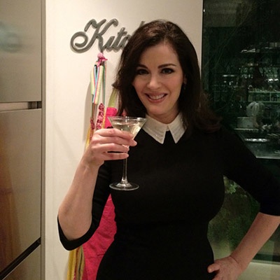 Nigella with Ginger Martini