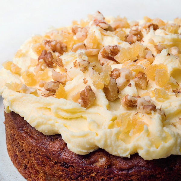 Image of Nigella's Ginger and Walnut Carrot Cake
