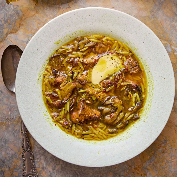 Image of Alison Roman's Golden Mushroom Soup