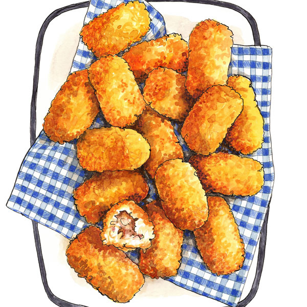 Image of Anna Cabrera and Vanessa Murphy's Ham Croquetas