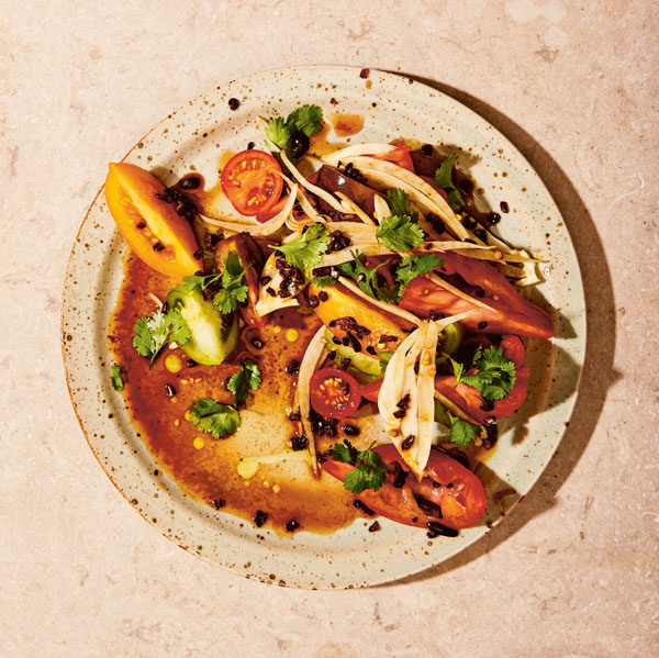 Image of Edson Diaz-Fuentes' Heirloom Tomato Salad
