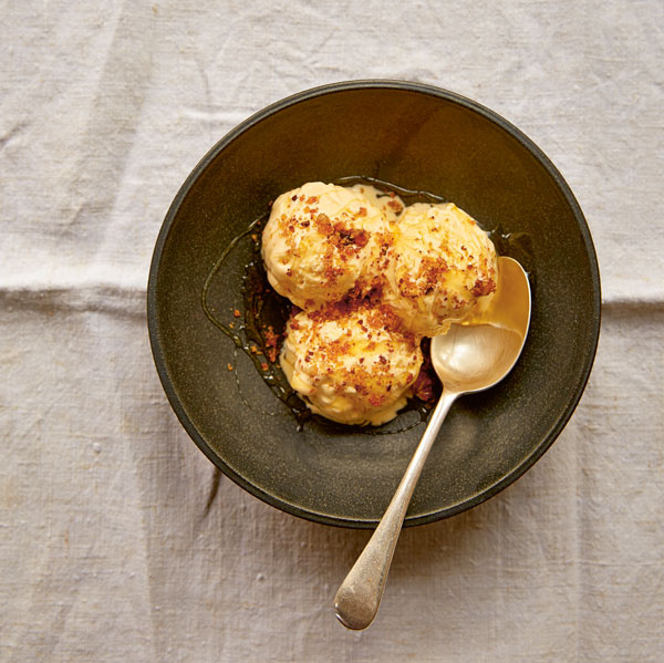 Image of Amy Newsome's Honey On Toast Ice Cream