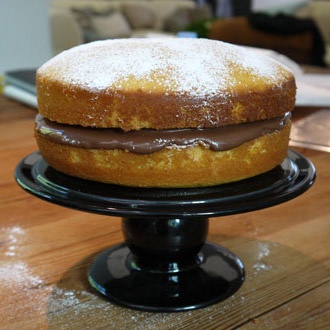 Kyra's hot milk sponge cake