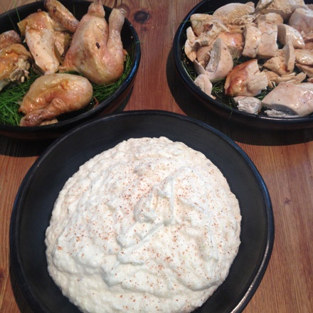 Lunch with Mashed Faux-tatoes