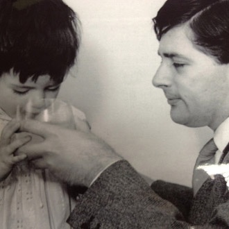 Nigella with her father