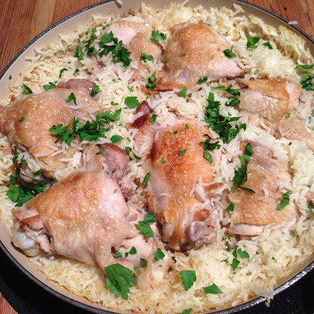 One-Pot Chicken And Rice