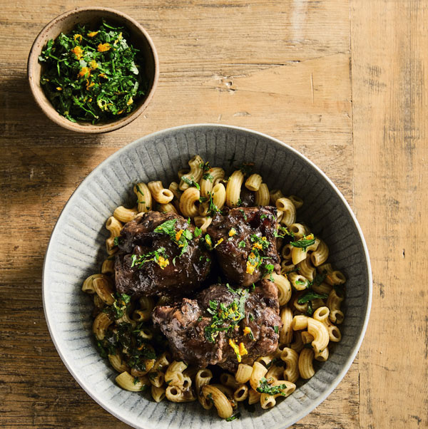 Image of Stephanie Alexander's Oxtail Braised with Red Wine and Orange