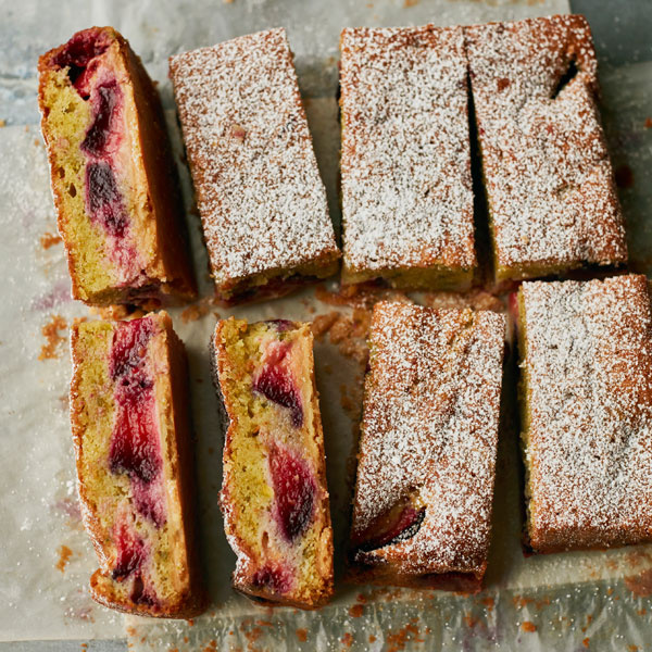 Image of Helen Goh's Plum and Pistachio Bars