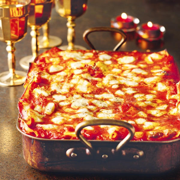 Image of Nigella's Pumpkin and Goat's Cheese Lasagne