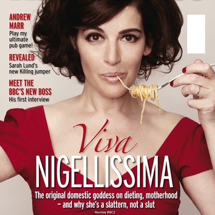 Nigella on cover of Radio Times