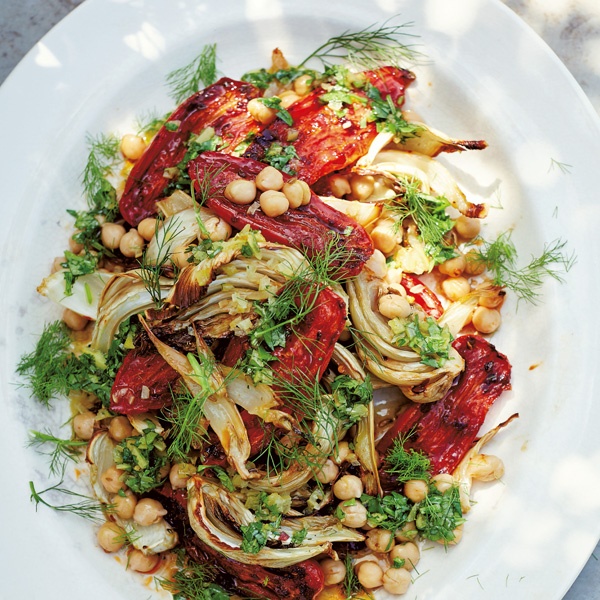 Image of Diana Henry's Roasted Tomatoes and Fennel Salad