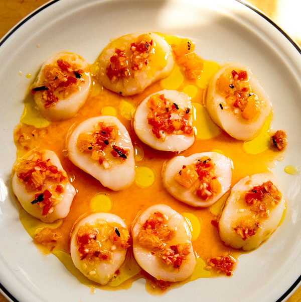Image of Ixta Belfrage's Scallop Crudo