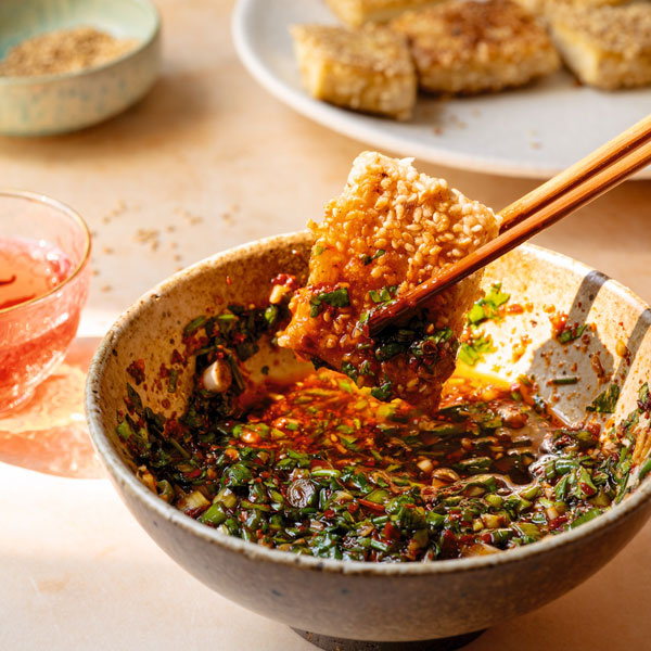 Image of The Leungs' Sesame Crusted Tofu