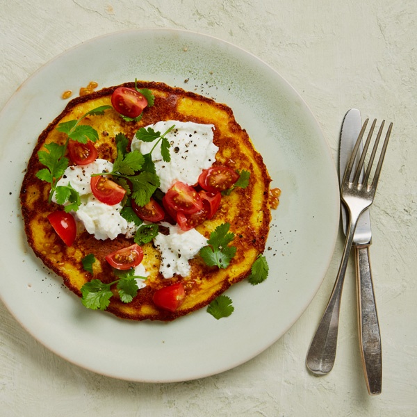 Image of Niki Segnit's Sweetcorn Griddle Pancakes