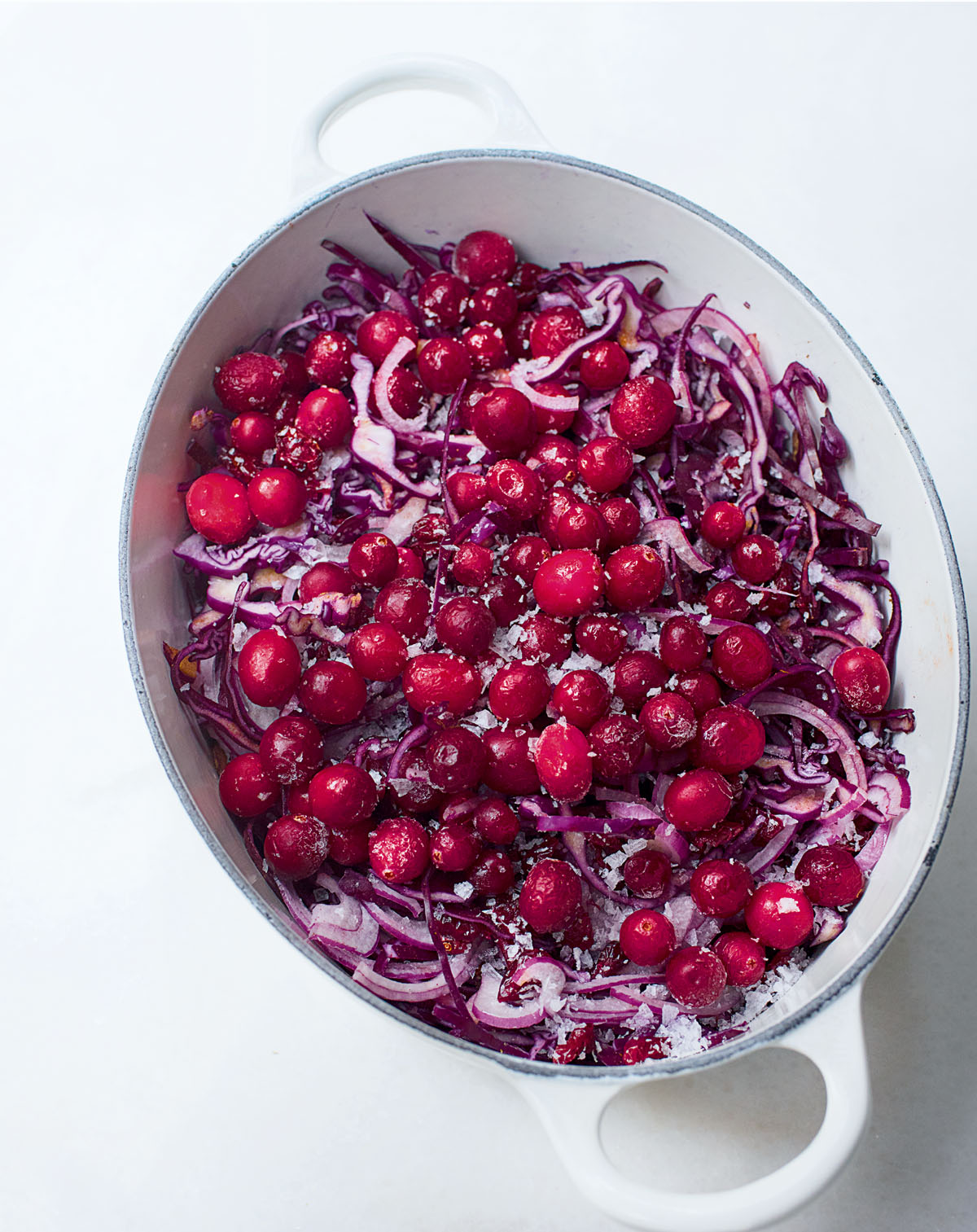 Image of Red Cabbage with Cranberries