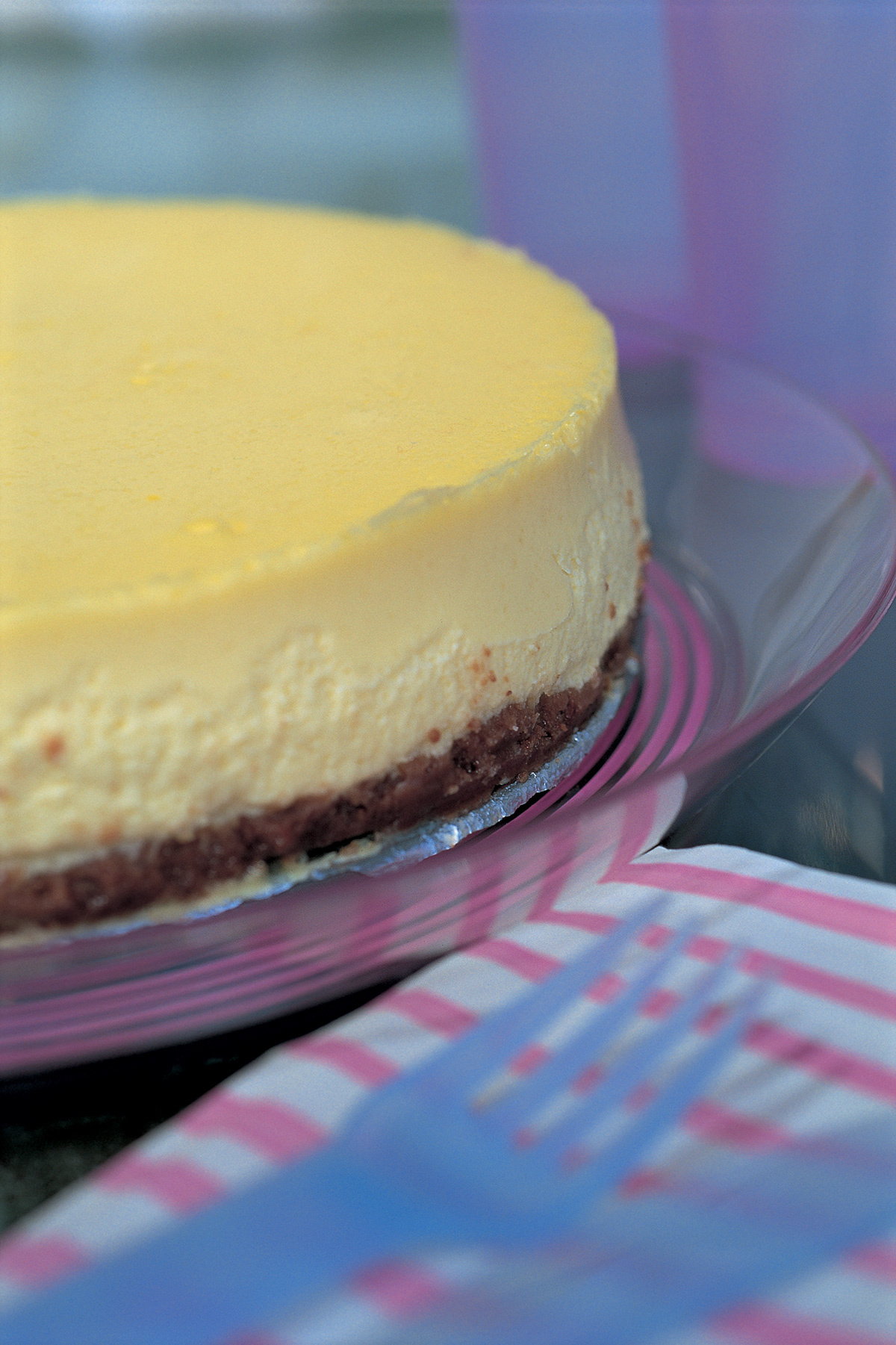Chocolate Lime Cheesecake