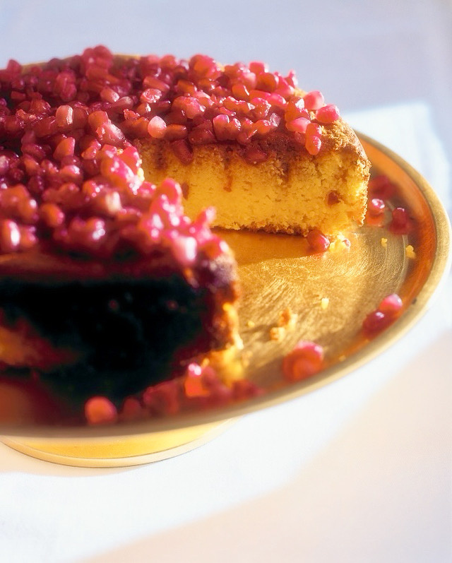 Pomegranate Jewel Cake