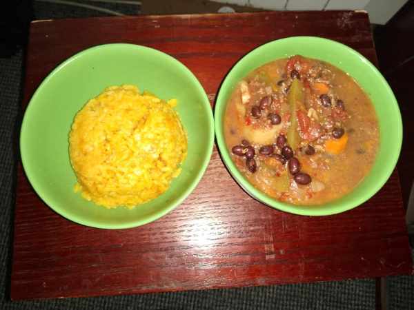 Aztec Stew with Turmeric Rice