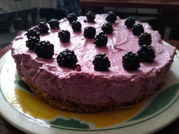 Blackberry Cheesecake